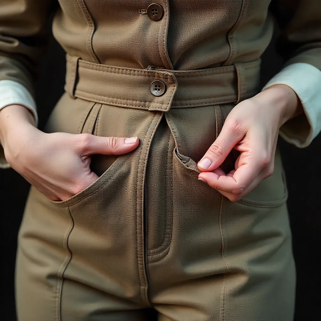 Vintage textile restoration work